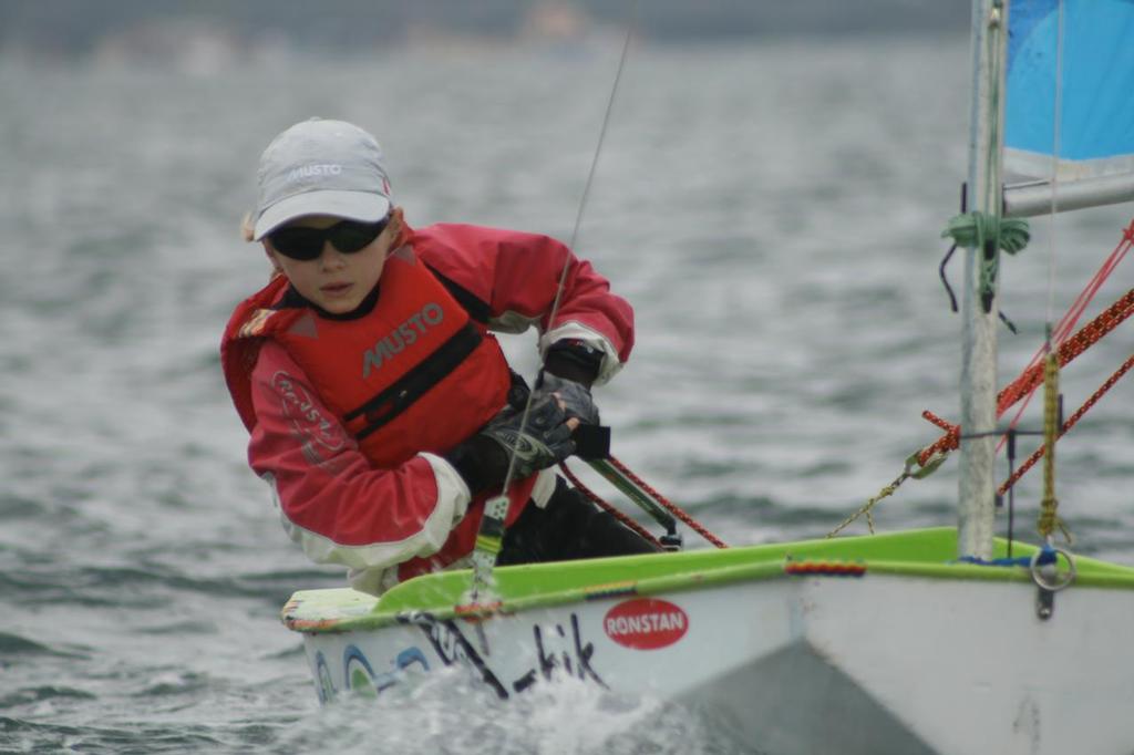 Drina Bucktin on Knock Out, Novice Champion © Tracy McPhee